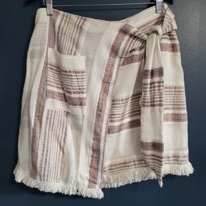 Holding Horses Anthropologie Avery Wrap Skirt Size 10